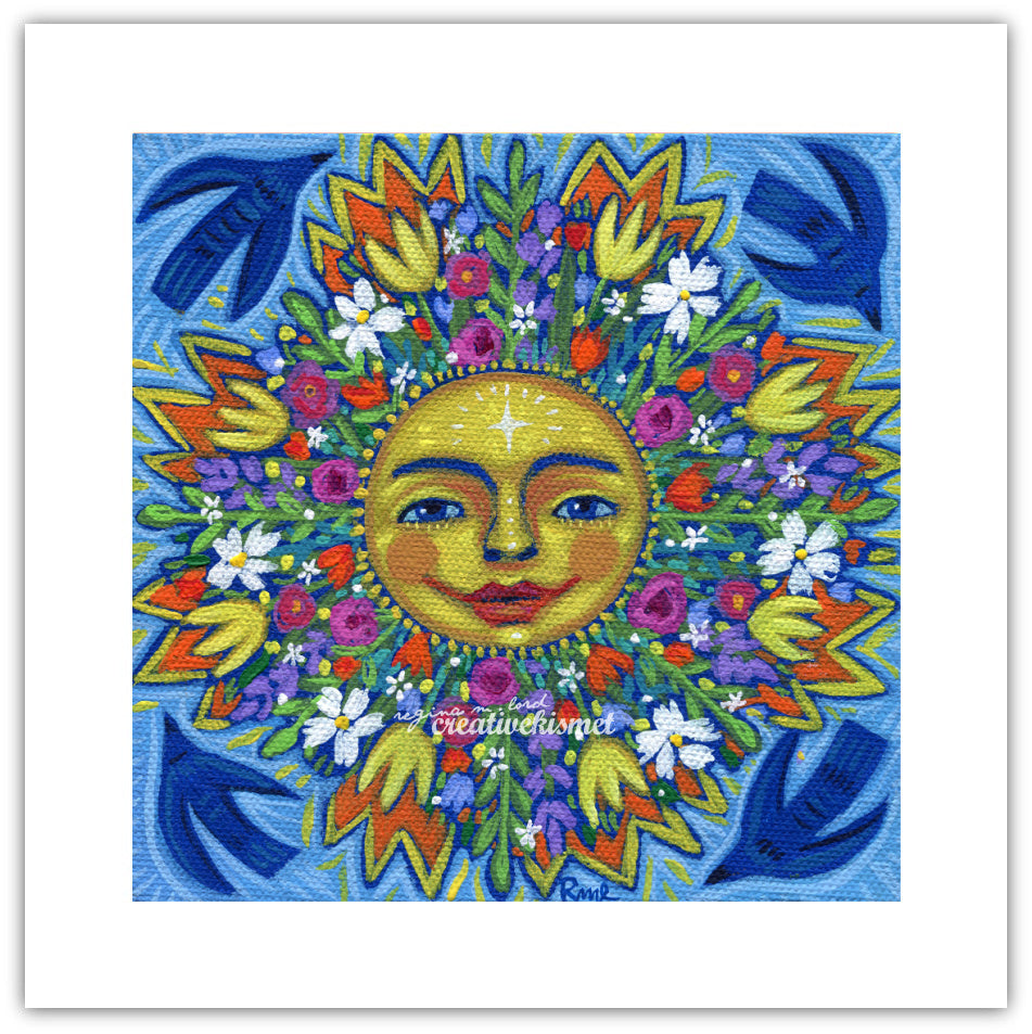 Flowering Sun- Art Print