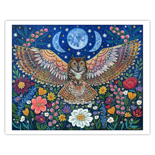 Owl Moon - Art Print