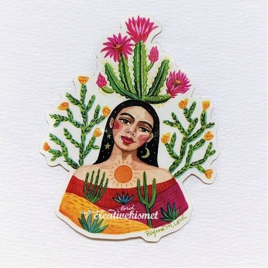 Desert Empress II Sticker